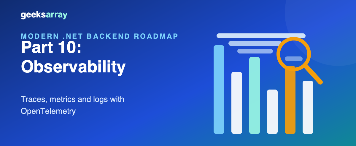 Modern .NET Backend Roadmap — Part 10: Observability with OpenTelemetry