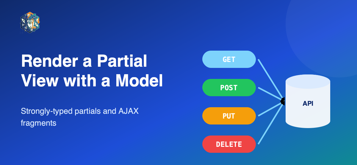 Render a Partial View with a Model in ASP.NET Core MVC