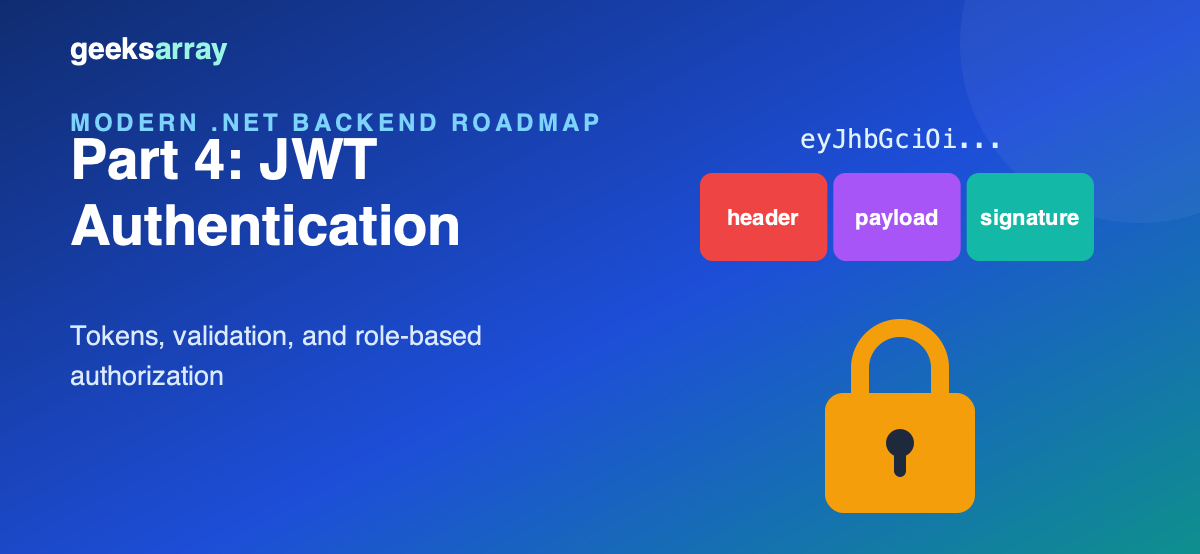 Modern .NET Backend Roadmap — Part 4: JWT Authentication