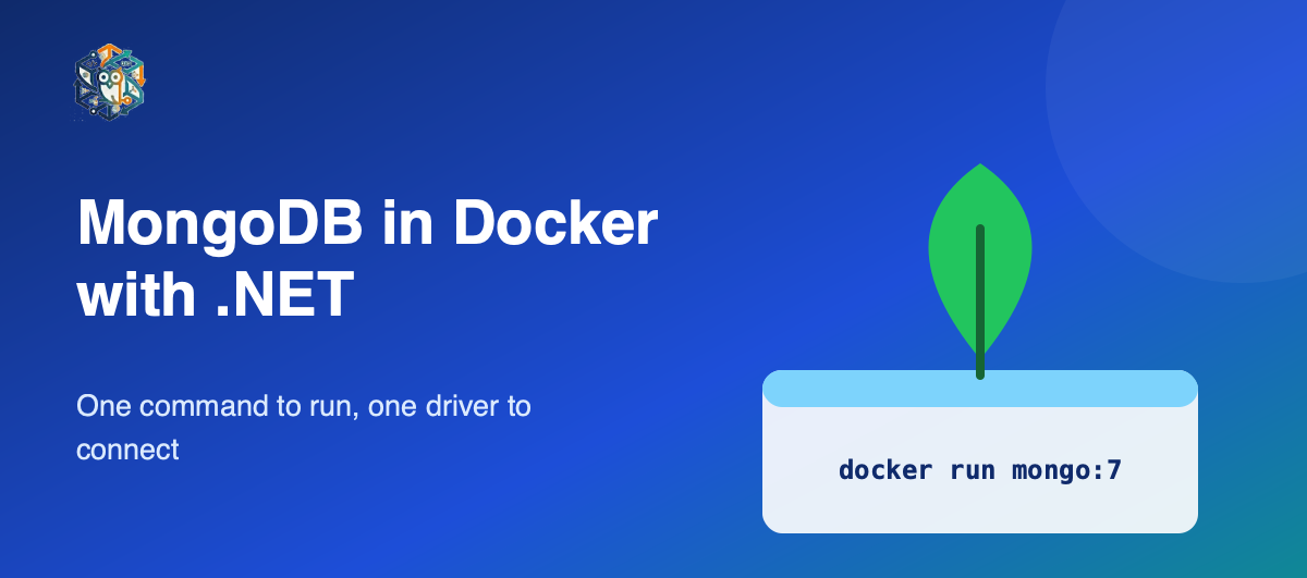 Run MongoDB in Docker and Connect from .NET
