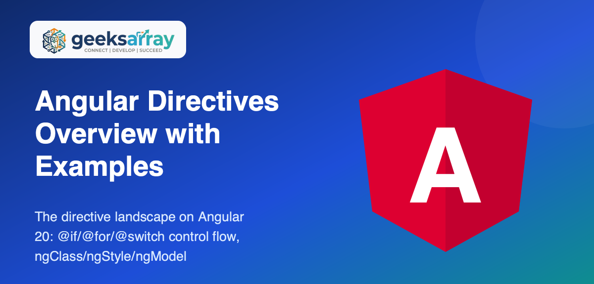 Angular Directives Overview with Examples