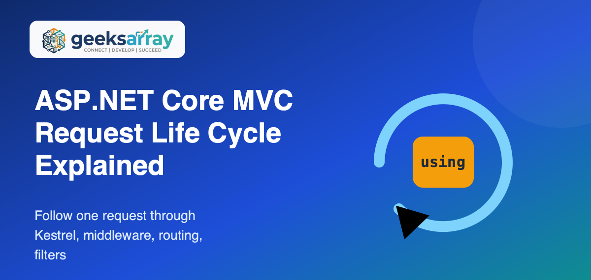 ASP.NET Core MVC Request Life Cycle Explained